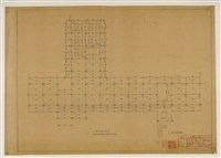 《臺灣省立成功大學圖書館新建工程設計圖》圖組藏品圖，第21張